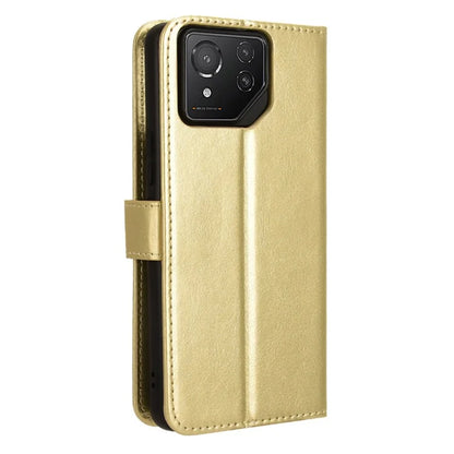 For Asus ROG Phone 8 Pro 5G / 8 5G Wallet Case Crazy Horse Texture PU Leather Phone Protector
