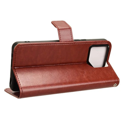 For Asus ROG Phone 8 Pro 5G / 8 5G Wallet Case Crazy Horse Texture PU Leather Phone Protector