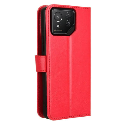 For Asus ROG Phone 8 Pro 5G / 8 5G Wallet Case Crazy Horse Texture PU Leather Phone Protector