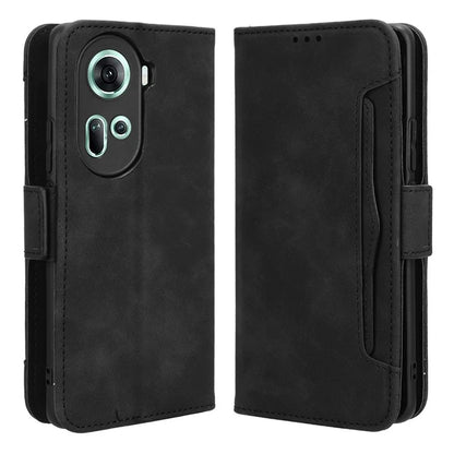 For Oppo Reno11 5G (Global) Case Multi Card Slots Leather Mobile Phone Cover