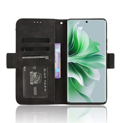 For Oppo Reno11 5G (Global) Case Multi Card Slots Leather Mobile Phone Cover