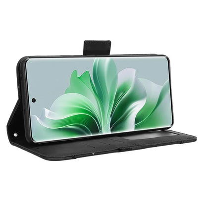 For Oppo Reno11 5G (Global) Case Multi Card Slots Leather Mobile Phone Cover