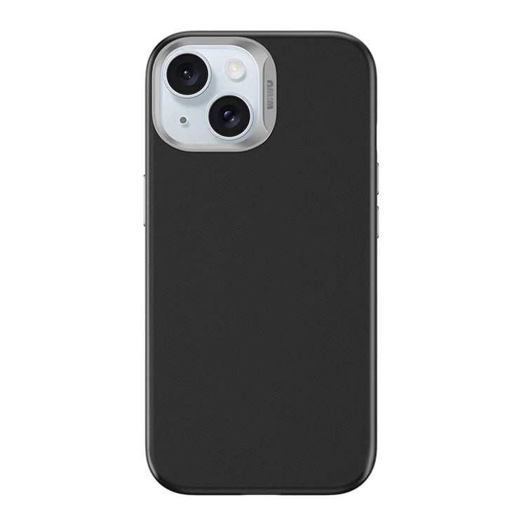 WIWU SP-019 for iPhone 15 Case Compatible with MagSafe PU Leather+TPU Phone Shell