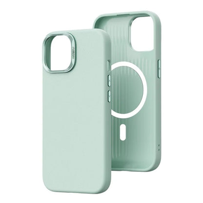 WIWU SP-019 for iPhone 15 Case Compatible with MagSafe PU Leather+TPU Phone Shell