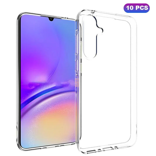 10Pcs  /  Pack For Samsung Galaxy A35 5G TPU Case Watermark-Free Clear Phone Shell