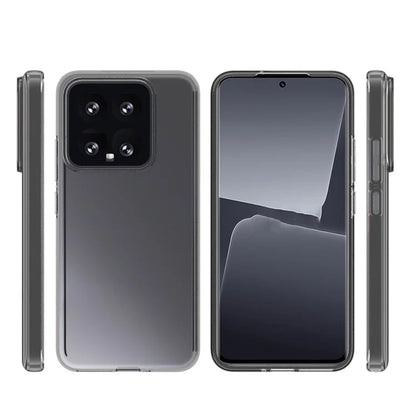 10Pcs  /  Pack For Xiaomi 14 Phone Case Watermark-Free TPU Transparent Back Shell