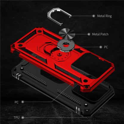 For Xiaomi 14 Drop-proof Case PC+TPU Phone Back Cover with Ring Kickstand