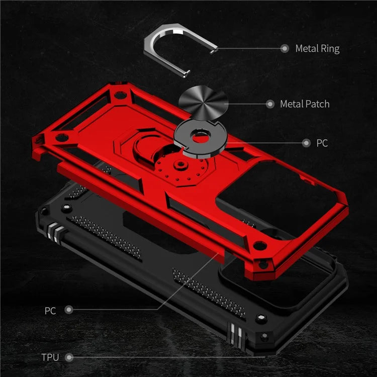 For Xiaomi 14 Pro Case Kickstand PC+TPU Shockproof Phone Cover Protector