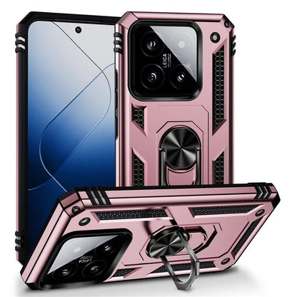 For Xiaomi 14 Pro Case Kickstand PC+TPU Shockproof Phone Cover Protector