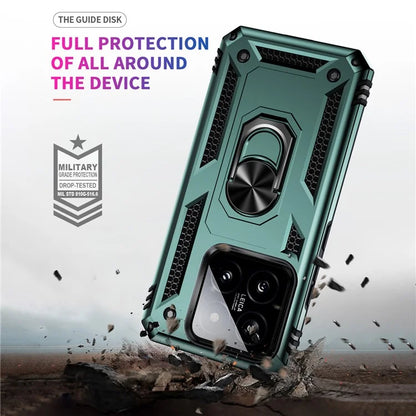 For Xiaomi 14 Pro Case Kickstand PC+TPU Shockproof Phone Cover Protector