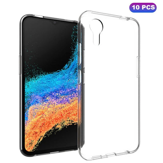 10Pcs  /  Pack For Samsung Galaxy Xcover 7 Case Flexible TPU Watermark-Free Anti-dust Cover