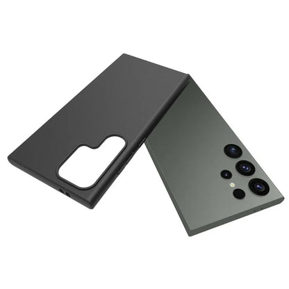 10Pcs / Pack for Samsung Galaxy S24 Ultra Case Dual-sided Matte Soft TPU Phone Cover