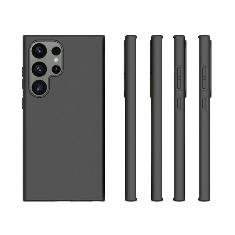 10Pcs / Pack for Samsung Galaxy S24 Ultra Case Dual-sided Matte Soft TPU Phone Cover