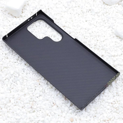 Aramid Fiber Protective Case for Samsung Galaxy S23 Ultra 1500D Texture 3-Color Phone Cover