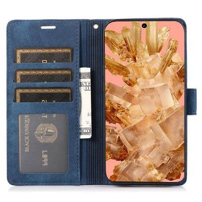 For Google Pixel 8a Phone Case with Strap Wallet Flip PU Leather Cover