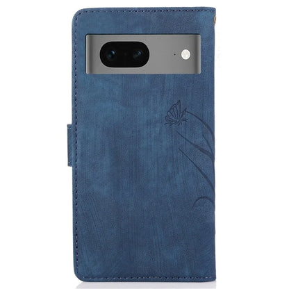 For Google Pixel 8a Phone Case with Strap Wallet Flip PU Leather Cover