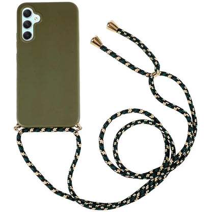 For Samsung Galaxy A05s 4G Eco Phone Case Crossbody Wheat Straw Cover Biodegradable