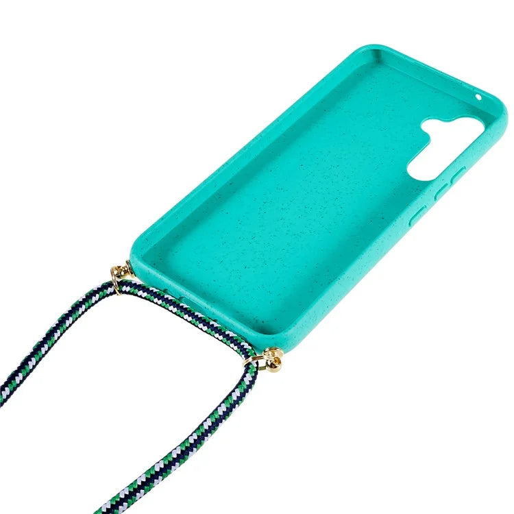For Samsung Galaxy A05s 4G Eco Phone Case Crossbody Wheat Straw Cover Biodegradable