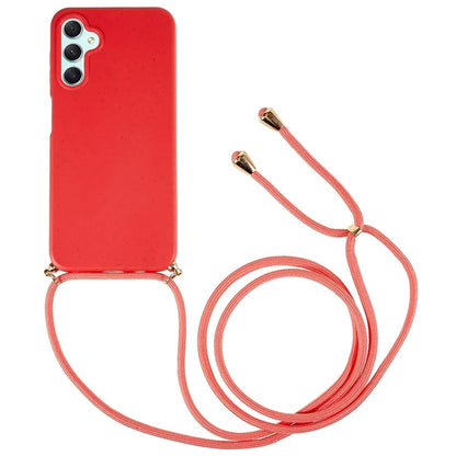 For Samsung Galaxy A05s 4G Eco Phone Case Crossbody Wheat Straw Cover Biodegradable