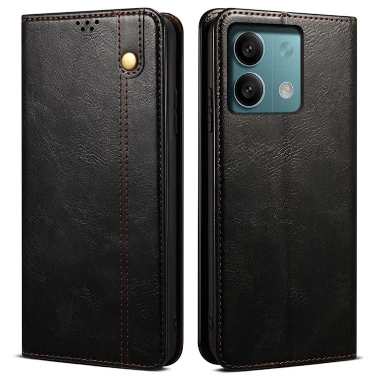 For Xiaomi Redmi Note 13 4G Wallet Phone Case Leather Flip Phone Cover