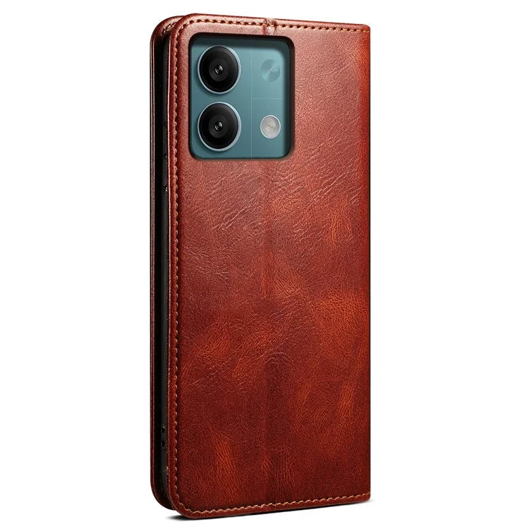 For Xiaomi Redmi Note 13 4G Wallet Phone Case Leather Flip Phone Cover