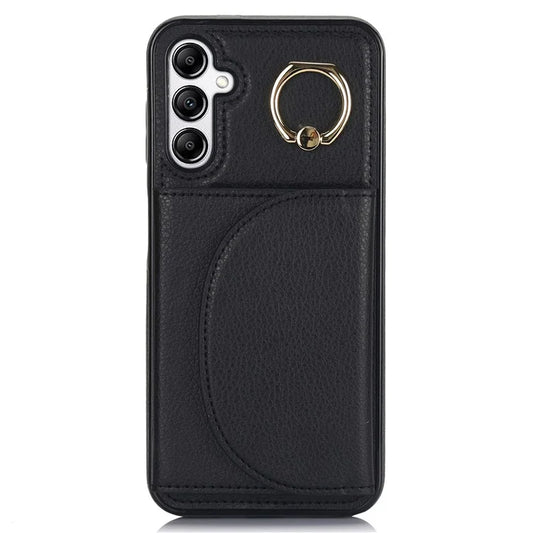For Samsung Galaxy A14 4G / 5G Phone Case RFID Blocking Wallet Pouch with Card Holder