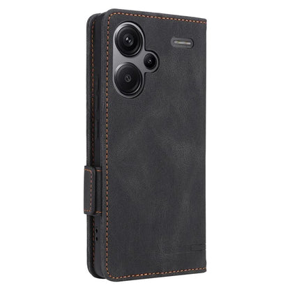 For Xiaomi Redmi Note 13 Pro+ 5G Case Flip Leather Wallet Cover Hardware Decor