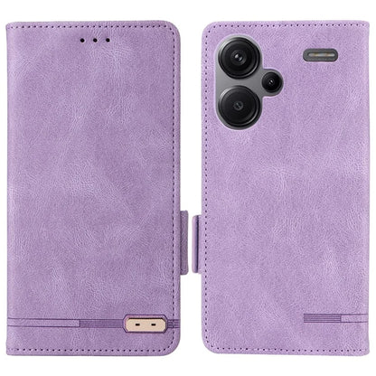 For Xiaomi Redmi Note 13 Pro+ 5G Case Flip Leather Wallet Cover Hardware Decor