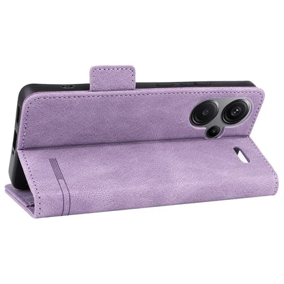 For Xiaomi Redmi Note 13 Pro+ 5G Case Flip Leather Wallet Cover Hardware Decor