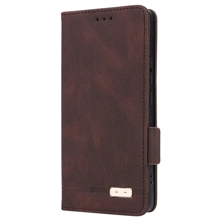 For Xiaomi Redmi Note 13 Pro+ 5G Case Flip Leather Wallet Cover Hardware Decor