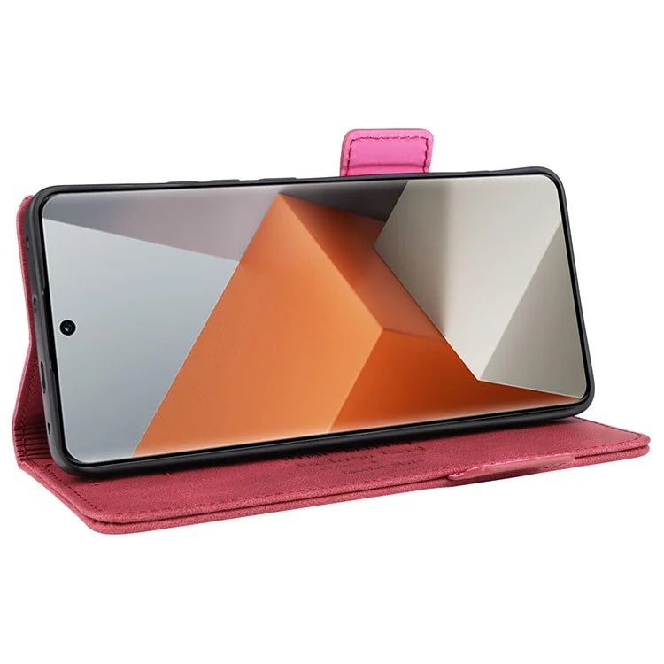 For Xiaomi Redmi Note 13 Pro+ 5G Case Flip Leather Wallet Cover Hardware Decor