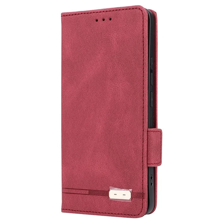 For Xiaomi Redmi Note 13 Pro+ 5G Case Flip Leather Wallet Cover Hardware Decor
