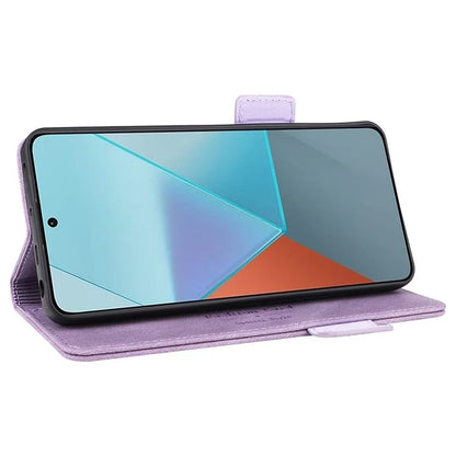 For Xiaomi Redmi Note 13 Pro 5G / Poco X6 5G Wallet Case Hardware Decor Leather Phone Cover