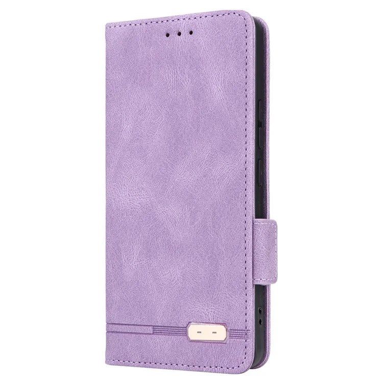 For Xiaomi Redmi Note 13 Pro 5G / Poco X6 5G Wallet Case Hardware Decor Leather Phone Cover