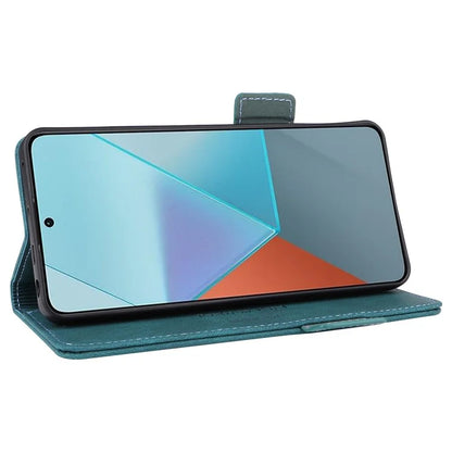 For Xiaomi Redmi Note 13 Pro 5G / Poco X6 5G Wallet Case Hardware Decor Leather Phone Cover