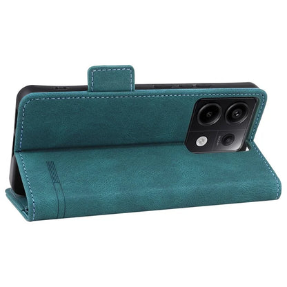 For Xiaomi Redmi Note 13 Pro 5G / Poco X6 5G Wallet Case Hardware Decor Leather Phone Cover