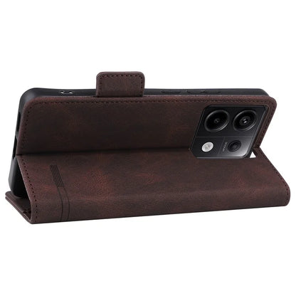 For Xiaomi Redmi Note 13 Pro 5G / Poco X6 5G Wallet Case Hardware Decor Leather Phone Cover
