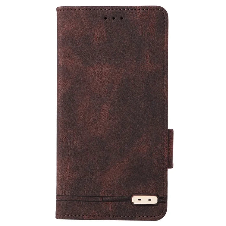 For Xiaomi Redmi Note 13 Pro 5G / Poco X6 5G Wallet Case Hardware Decor Leather Phone Cover