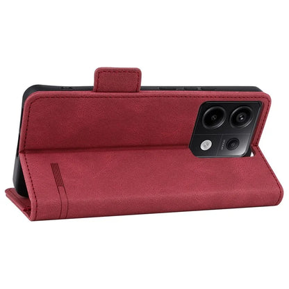 For Xiaomi Redmi Note 13 Pro 5G / Poco X6 5G Wallet Case Hardware Decor Leather Phone Cover
