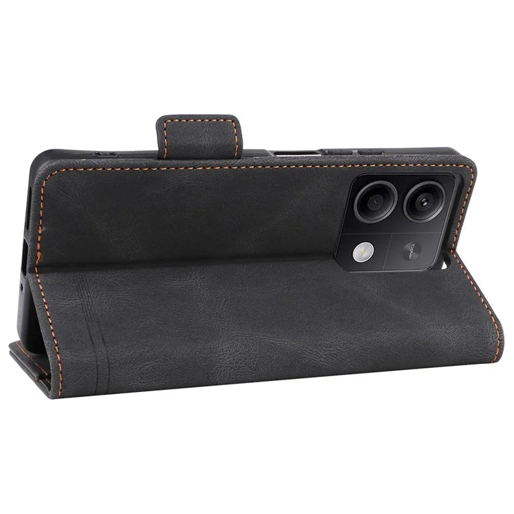 For Xiaomi Redmi Note 13 5G / Note 13 5G (China) Case Wallet PU Leather Flip Phone Cover