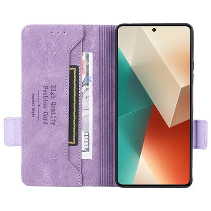 For Xiaomi Redmi Note 13 5G / Note 13 5G (China) Case Wallet PU Leather Flip Phone Cover