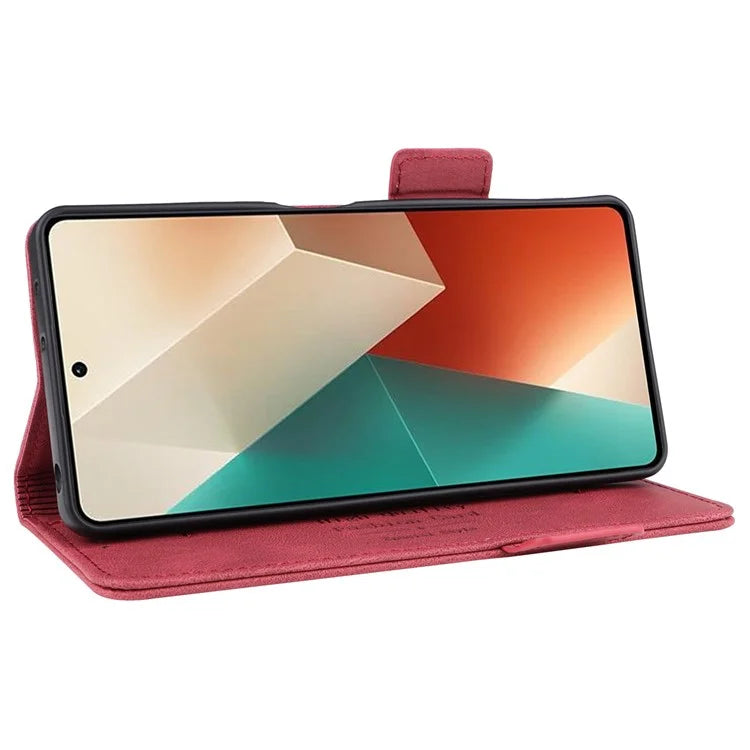 For Xiaomi Redmi Note 13 5G / Note 13 5G (China) Case Wallet PU Leather Flip Phone Cover