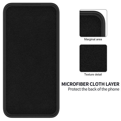 For Xiaomi Redmi Note 13 Pro 5G / Poco X6 5G Case Liquid Silicone Phone Cover Anti-Scratch Fiber Lining