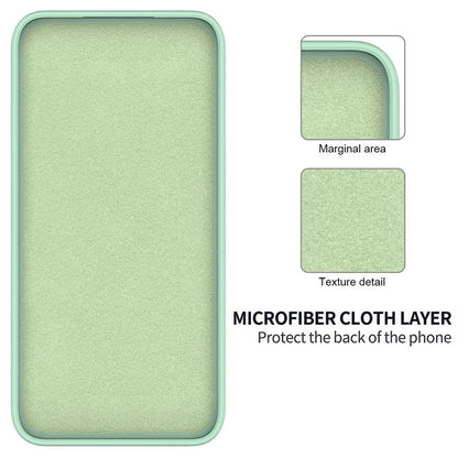 For Xiaomi Redmi Note 13 Pro 5G / Poco X6 5G Case Liquid Silicone Phone Cover Anti-Scratch Fiber Lining