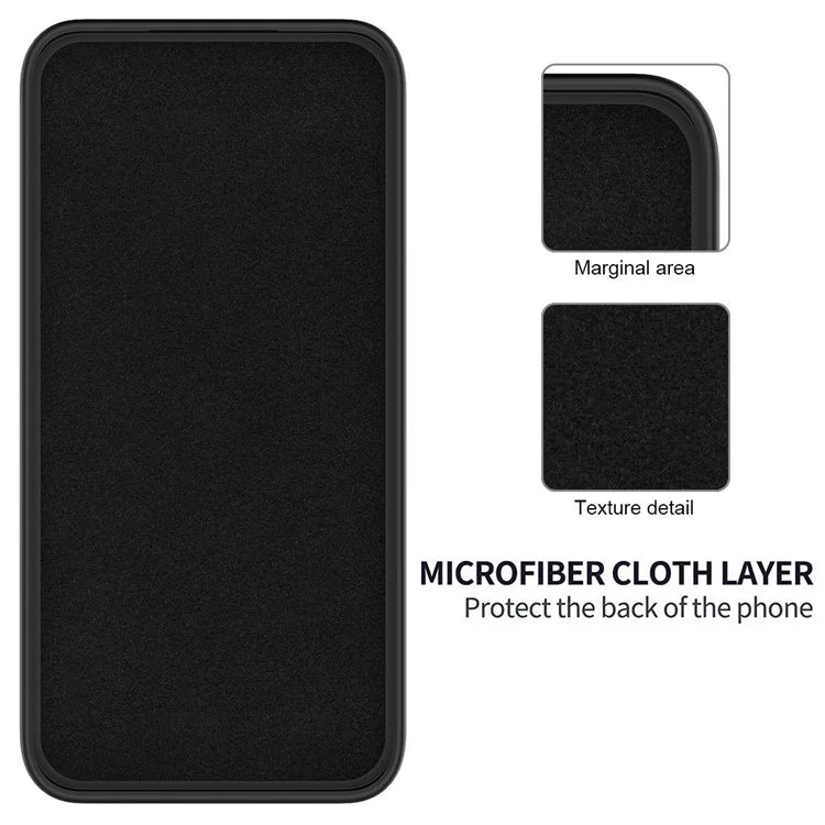 For Xiaomi Redmi Note 13 Pro+ 5G Liquid Silicone Phone Case with Strap Raised Edge