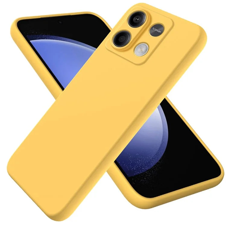 For Xiaomi Redmi Note 13 5G / Note 13 5G (China) Case Liquid Silicone Slim Protective Phone Cover with Strap