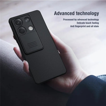 NILLKIN CamShield for Xiaomi Redmi Note 13 5G  /  Note 13 5G (China) Case PC Phone Cover with Camera Slider