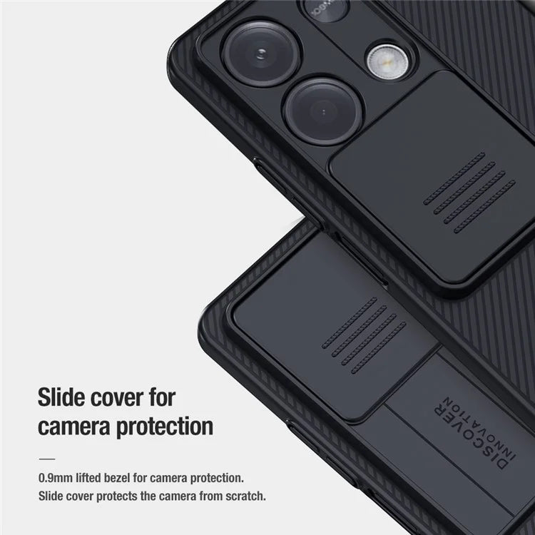 NILLKIN CamShield for Xiaomi Redmi Note 13 5G  /  Note 13 5G (China) Case PC Phone Cover with Camera Slider
