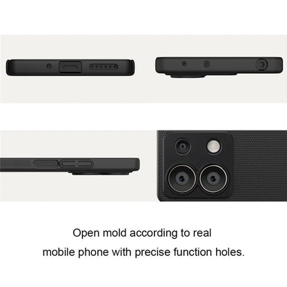 NILLKIN Frosted Shield for Xiaomi Redmi Note 13 5G  /  Note 13 5G (China) Back Case PC Anti-fingerprint Phone Cover