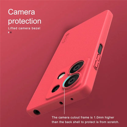 NILLKIN Frosted Shield for Xiaomi Redmi Note 13 5G  /  Note 13 5G (China) Back Case PC Anti-fingerprint Phone Cover